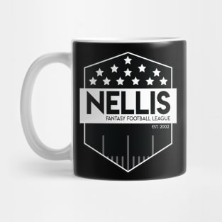 NFFL Shield | Black and White Mug